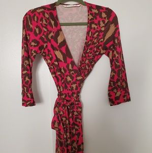 Diane Von Furstenberg DVF Julian mini leopard